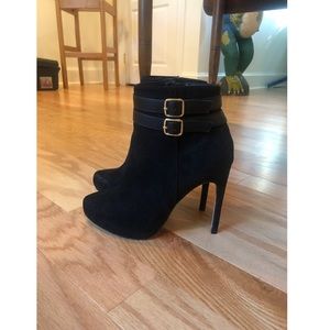 Asos Black Heeled Ankle Boots